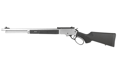 Smith & Wesson 14204 1854 45-70 Gov 6+1 20" Stainless Threaded Barrel, Stainless Steel Receiver w/Picatinny Rail, Fixed Black Synthetic Stock, Thread Protector