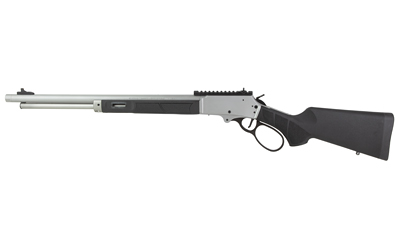 Smith & Wesson 14206 1854 360 Buckhammer 6+1 20" Stainless Steel Threaded Barrel & Receiver w/Picatinny Rail, M-LOK Handguard, Black Fixed Synthetic Stock