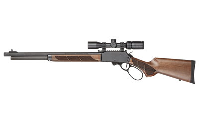 Smith & Wesson 14829 1854 Combo 45-70 Gov 6+1 20" Black Armornite Threaded Barrel, Black Armornite Stainless Steel Receiver w/Picatinny Rail, Walnut Forend & Fixed Stock, Vortex Crossfire HD 2-7x32mm