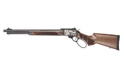 Smith & Wesson 1854 1854 America 250 Limited Edition 44 Rem Mag 9+1 19.25" Black Armornite Threaded Barrel, Engraved Black Armornite Stainless Steel Receiver w/Picatinny Rail, Walnut Forearm & Fixed S