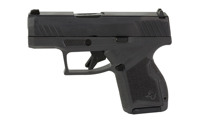 Taurus 1-GX4M931-G GX4 Micro-Compact Frame 9mm Luger 11+1 3.06" Satin Black DLC Stainless Steel Barrel Black Alloy Steel Serrated Slide Gray Stainless Steel Frame Textured Grip