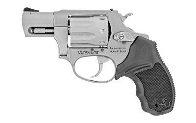 Taurus 2942029UL 942 Ultra-Lite 22 LR 8rd 2" Matte Stainless Finish Barrel, Matte Stainless Finish Cylinder, Stainless Anodized Finish Aluminum Frame & Finger Grooved Black Polymer Grip