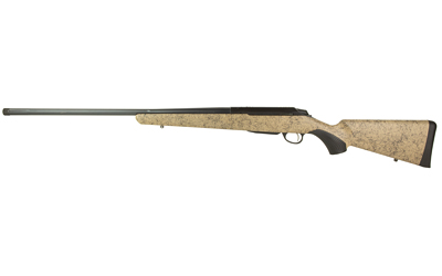 Tikka JRTXRT37124 T3x Roughtech 7mm PRC 3+1 24.30" Black Fluted Threaded Barrel, Black Steel Drilled & Tapped Receiver, Tan Roughtech Synthetic Stock, Right Hand