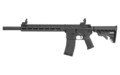 Tippmann Arms A101375 M4-22 Elite ISS 22 LR 25+1 16" Black Parkerized Integrally Suppressed Barrel, Black Anodized Aluminum Receiver w/Picatinny Rail, M-LOK Handguard, Black Adjustable Polymer Stock,