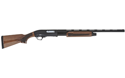 TriStar 23137 Cobra III Field Compact 20 Gauge Pump 3" 5+1 24" Black Vent Rib Barrel, Black Steel Receiver, Fixed Walnut Stock, Beretta/Benelli Mobil Choke Tube, Right Hand