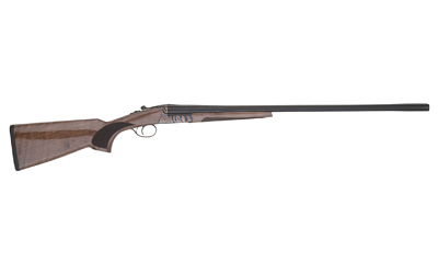 TriStar 38002 Phoenix  12 Gauge Break Open 3" 2rd 28" Blued Side By Side Barrel, Color Case Hardened Steel Receiver, Fixed Gloss Walnut Stock, Ambidextrous