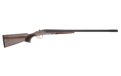 TriStar 38004 Phoenix 20 Gauge Break Open 3" 2rd 28" Blued Side By Side Barrel, Color Case Hardened Steel Receiver, Fixed Gloss Walnut Stock, Ambidextrous