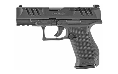 Walther Arms 2851229 PDP Compact Optic Ready 9mm Luger 4" 15+1 Black Black Steel Slide Performance Duty Textured Black Polymer Grip