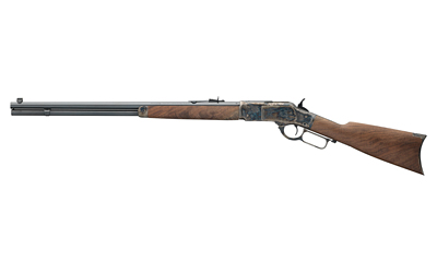 Winchester Guns 534217140 Model 1873 Sporter 44-40 Win 13+1 Cap 24" Octagon Barrel Color Case Hardened Rec Satin Oiled Walnut Fixed Straight Grip Stock Right Hand (Full Size)