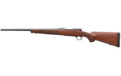 Winchester Guns 535200226 Model 70 Featherweight 270 Win 5+1 Cap 22" Brushed Polish Blued Rec/Barrel Satin Walnut Fixed with Feather Checkering Stock Right Hand with MOA Trigger System (Full Size)