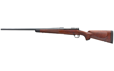 Winchester Repeating Arms 535203289 Model 70 Super Grade 6.5 Creedmoor Caliber with 4+1 Capacity, 22" Barrel, High Polished Blued Metal Finish & Satin Fancy Walnut Stock Right Hand (Full Size)