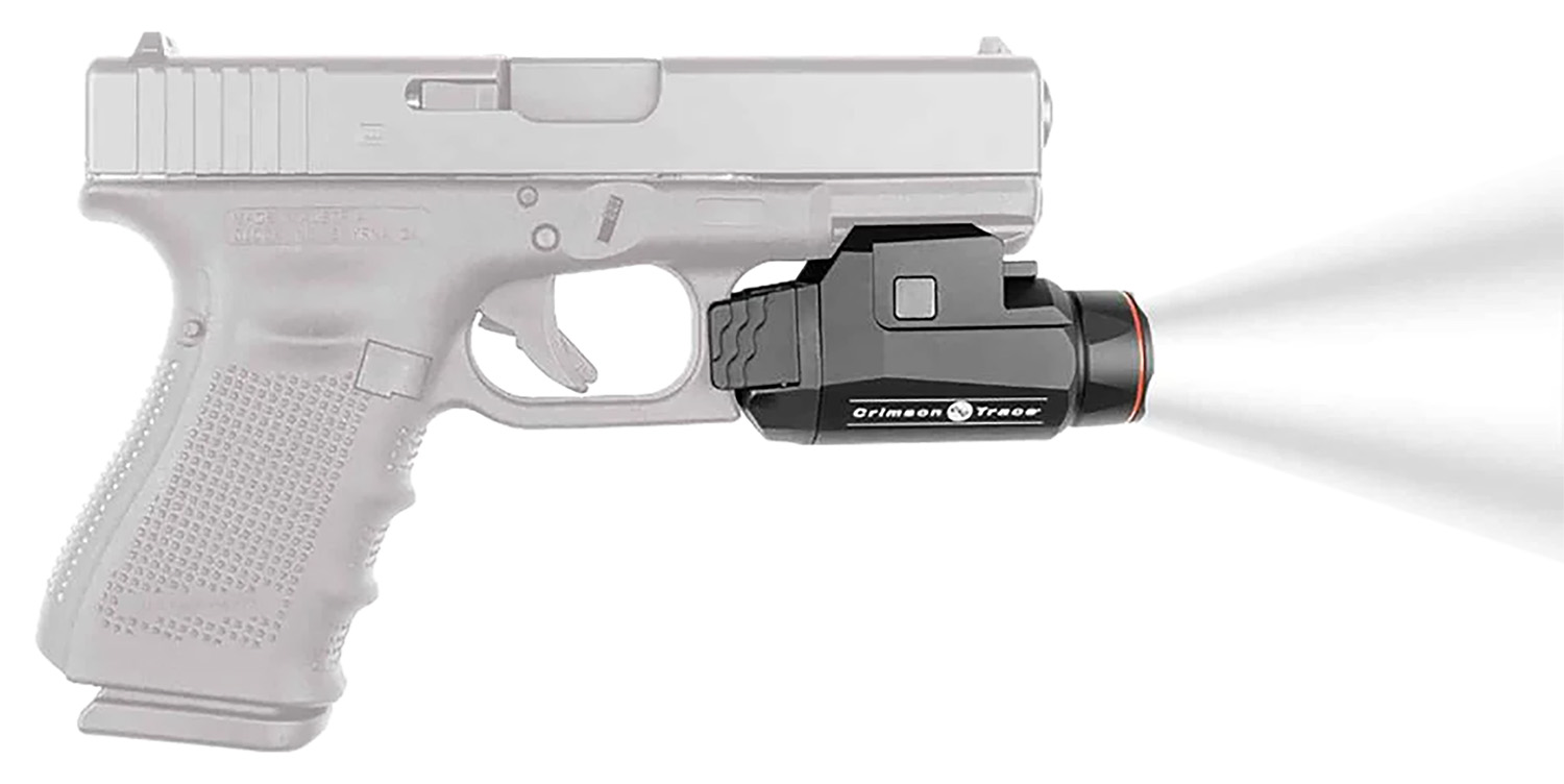 Crimson Trace 0182401 Rail Master  110/420 Lumens, White CREE XPL LED Bulb, Picatinny Rail Mount