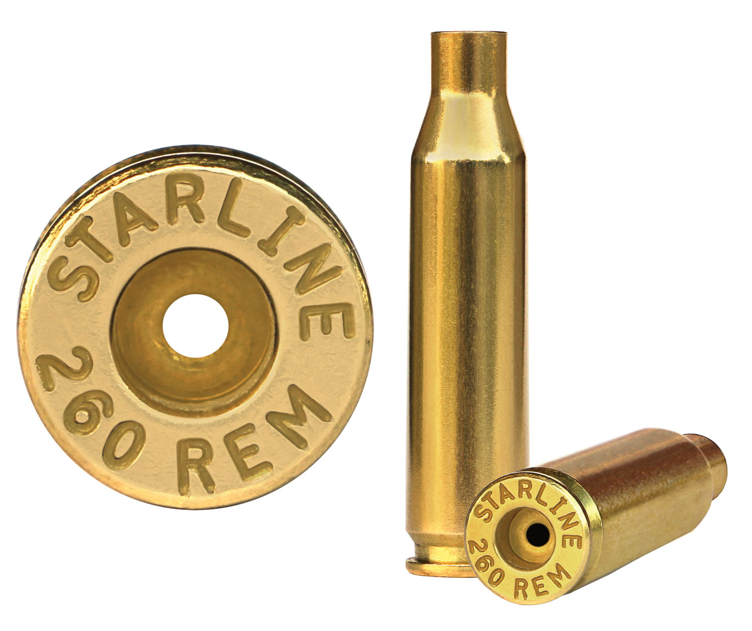 Starline Brass 260REMEUP50 Unprimed Cases Rifle 260 Rem 50 Per Bag