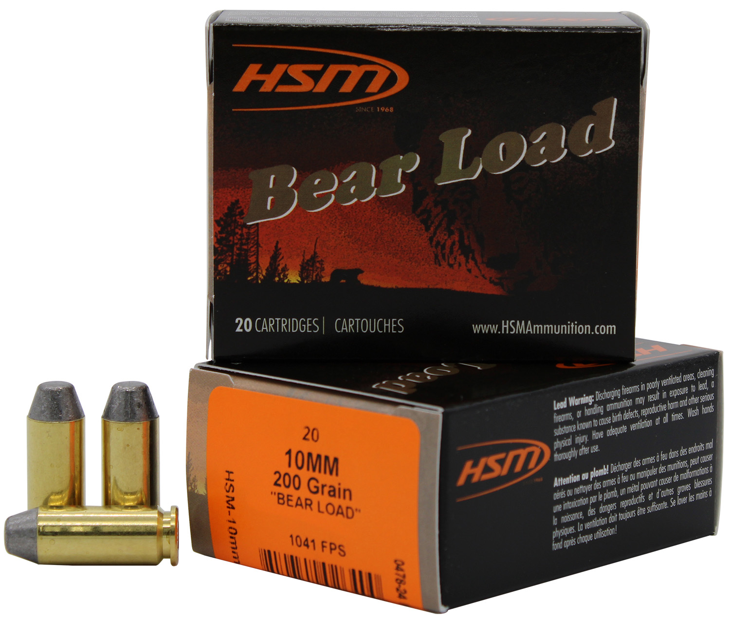 Hunting Shack DBA HSM Munitions 10mm Auto - Purple Mountain view 3