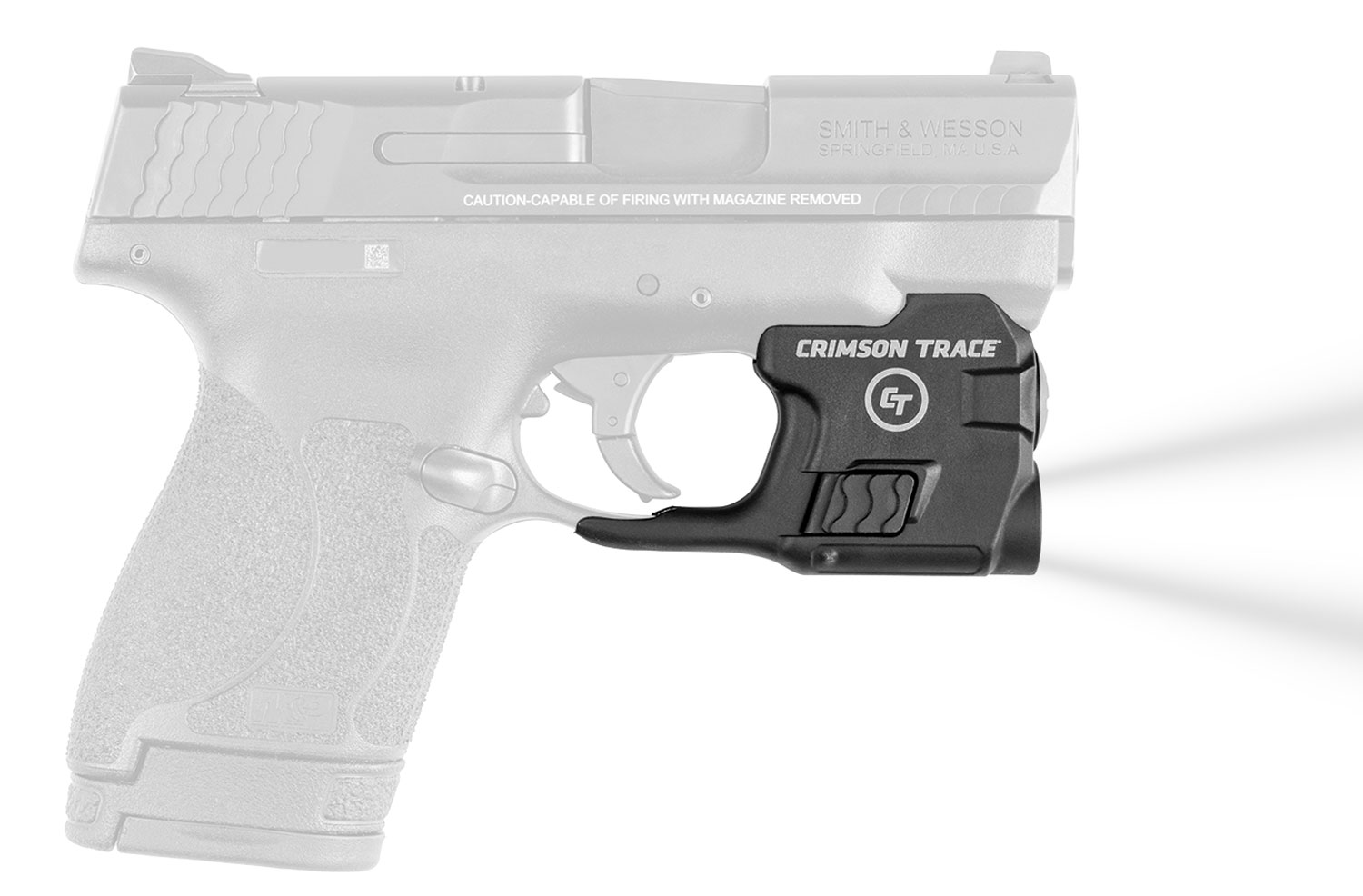 Crimson Trace Lightguard M&P Shield - Purple Mountain Armory view 2