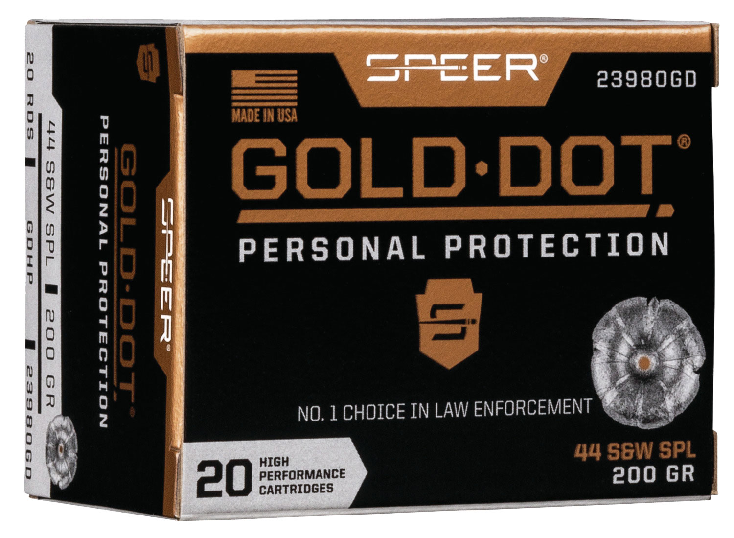Speer 44 S&W Spl - 2A in MD view 2