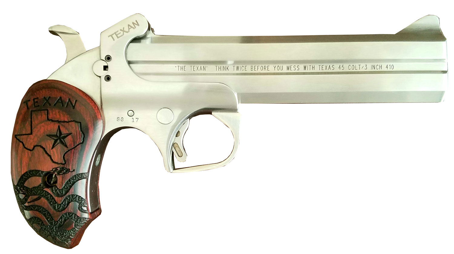 Bond Arms Inc. Texan 45 Colt - 2A in MD view 2