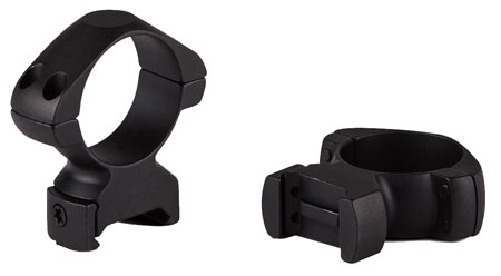 Konus 2-Piece Steel Riflescope Rings 1" High - Matte Black