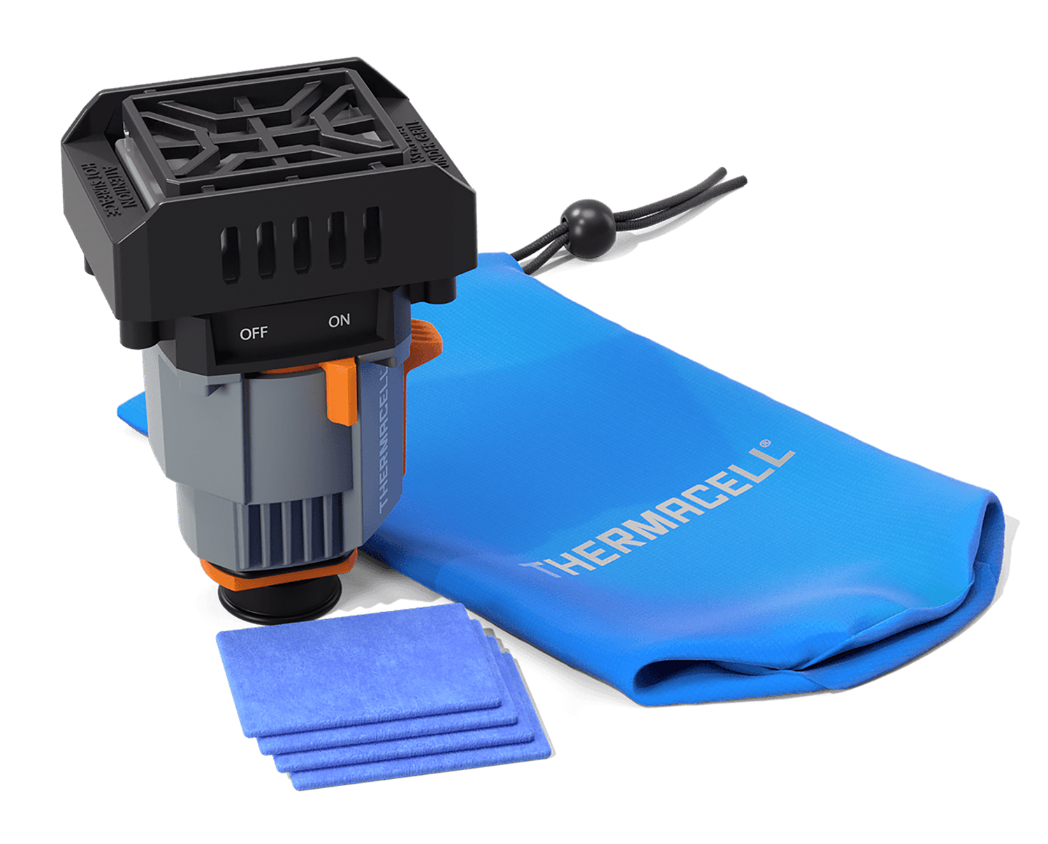 Thermacell MRBPR Backpacker Gray Effective 15 ft Odorless Scent Repels Mosquito 4 oz Effective Up to 90 Hours