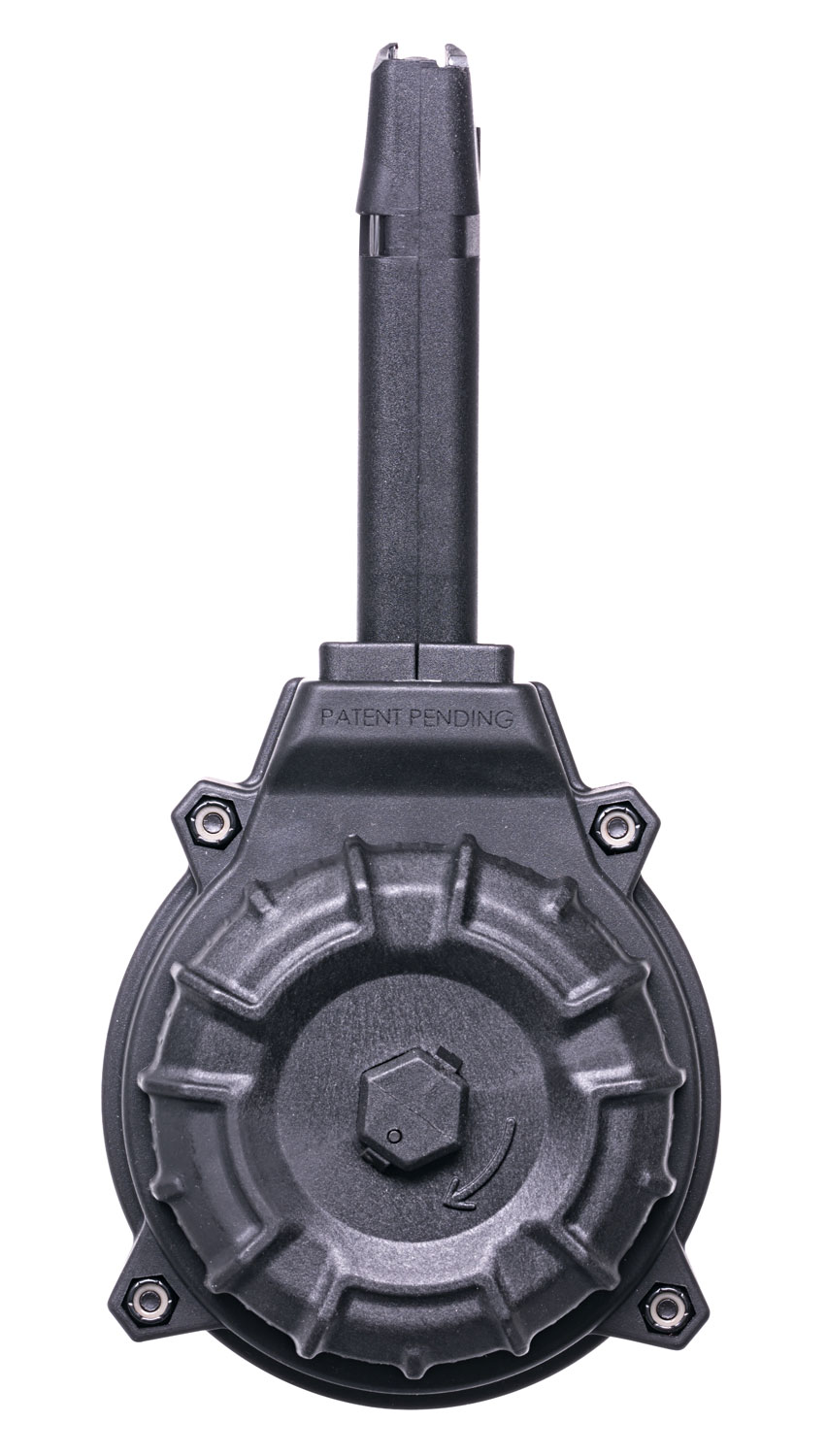 ProMag DRMA11 Standard 50rd Drum 9mm Luger Compatible w/ Glock 17/19 Black DuPont Zytel Polymer