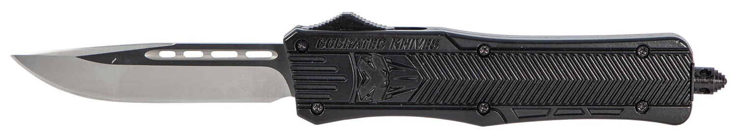 CobraTec Knives CBT MED CTK-1 BLACK DROP PT - Purple Mountai view 2
