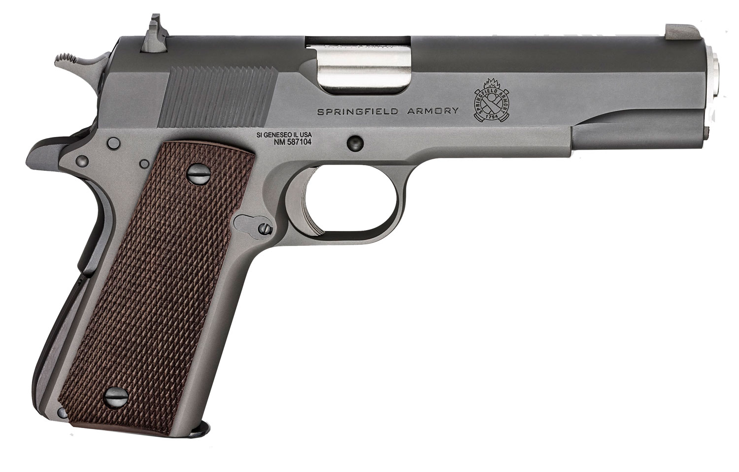 Springfield Armory USA 1911A1|Mil-Spec 45 Auto - Purple Moun view 2