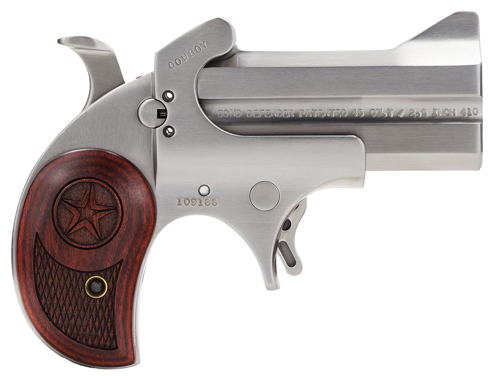 Bond Arms BACD Cowboy Original 45Colt/410 Gauge 2rd Shot 3" Rosewood Grips Right Hand