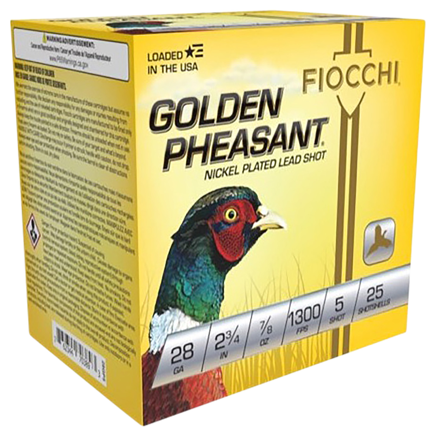 Fiocchi Golden Pheasant - Jimmy's Creek Firearms view 2