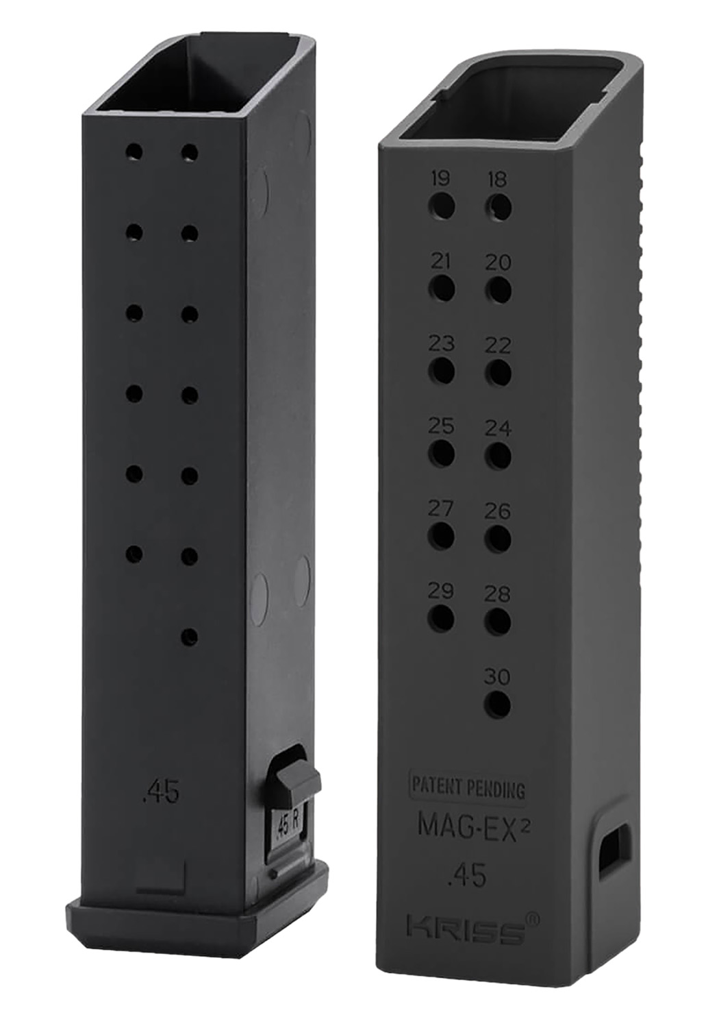 Kriss USA MagEx2 Extension 45 ACP - Jimmy's Creek Firearms view 4