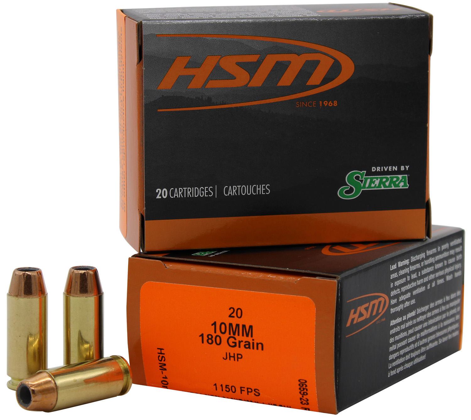 HSM Ammo 10MM AUTOMATIC - Purple Mountain Armory view 3