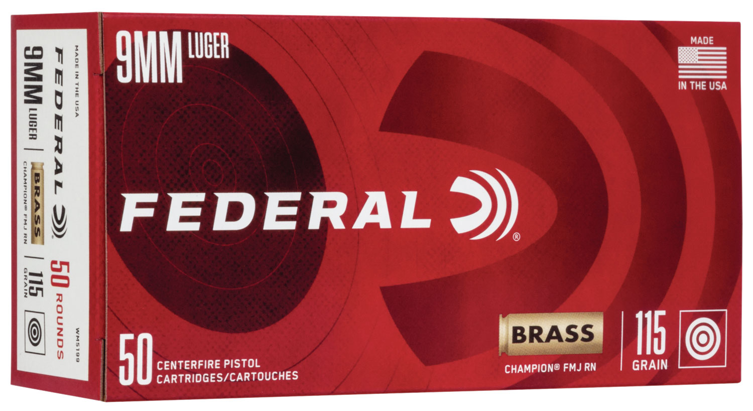 Federal Cartridge Co. 9mm Luger - 2A in MD view 2