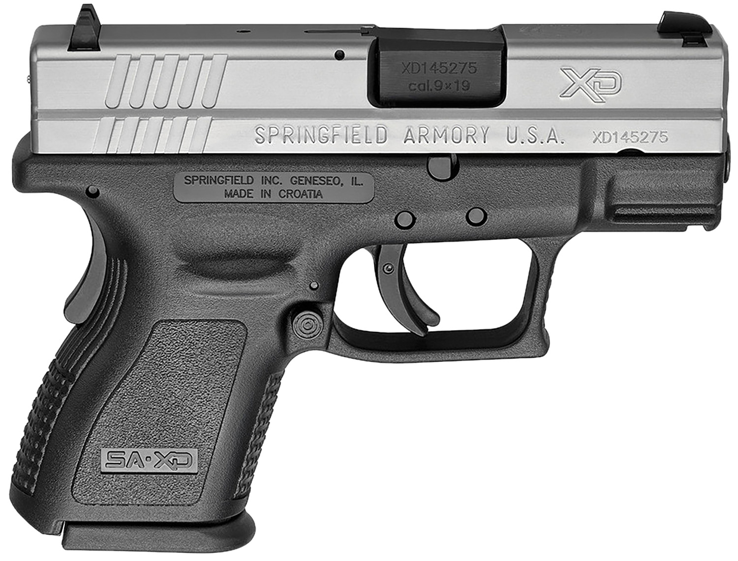 Springfield Armory XD Sub-Compact Bi-Tone Ess Pkg 9mm - Jimm view 4