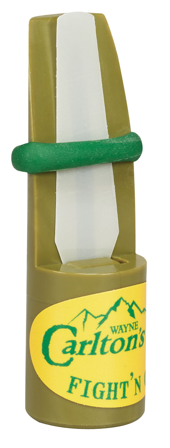 Wayne Carlton's Calls WCC-70037 Fight'N Cow Open Call Cow Sounds Attracts Elk Green Plastic