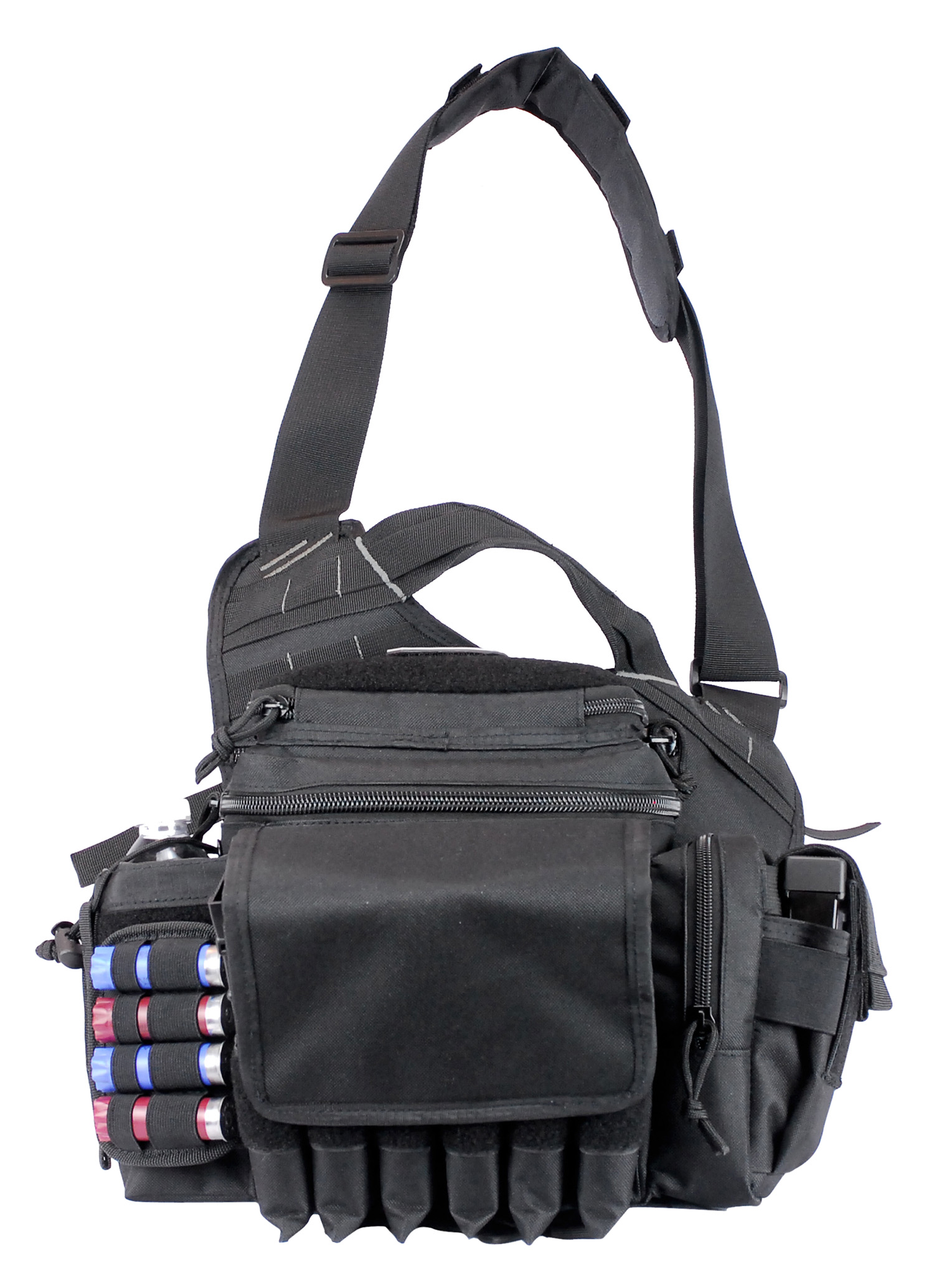 GPS Bags 1180RDPB Rapid Deployment Sling Pack Black 600D Polyester Large 1 Handgun