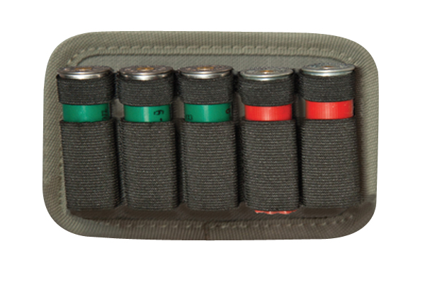 GPS Bags 207SH5 Shotshell  OD Green 1000D Nylon Hook & Loop Mount