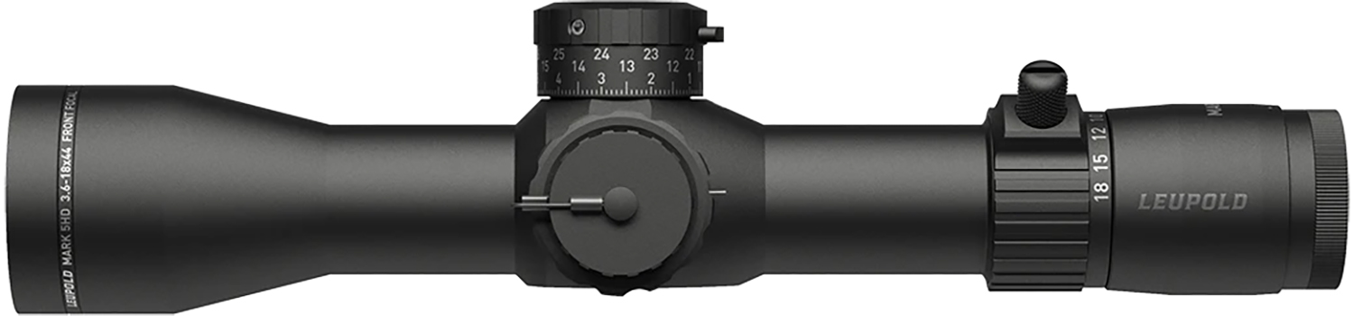 Leupold 180725 Mark 5HD Matte Black 3.6-18x44mm M5C3 Illuminated FFP PR1-MIL Reticle 35mm Tube
