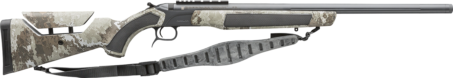 CVA PR3222NM Accura MR-X 45 Cal 209 Primer 26" Fluted TB Sniper Gray Cerakote Rec/Barrel Fixed w/Adjustable Comb Veil Alpine Stock Includes PalmSaver Ramrod & Quake CLAW Sling