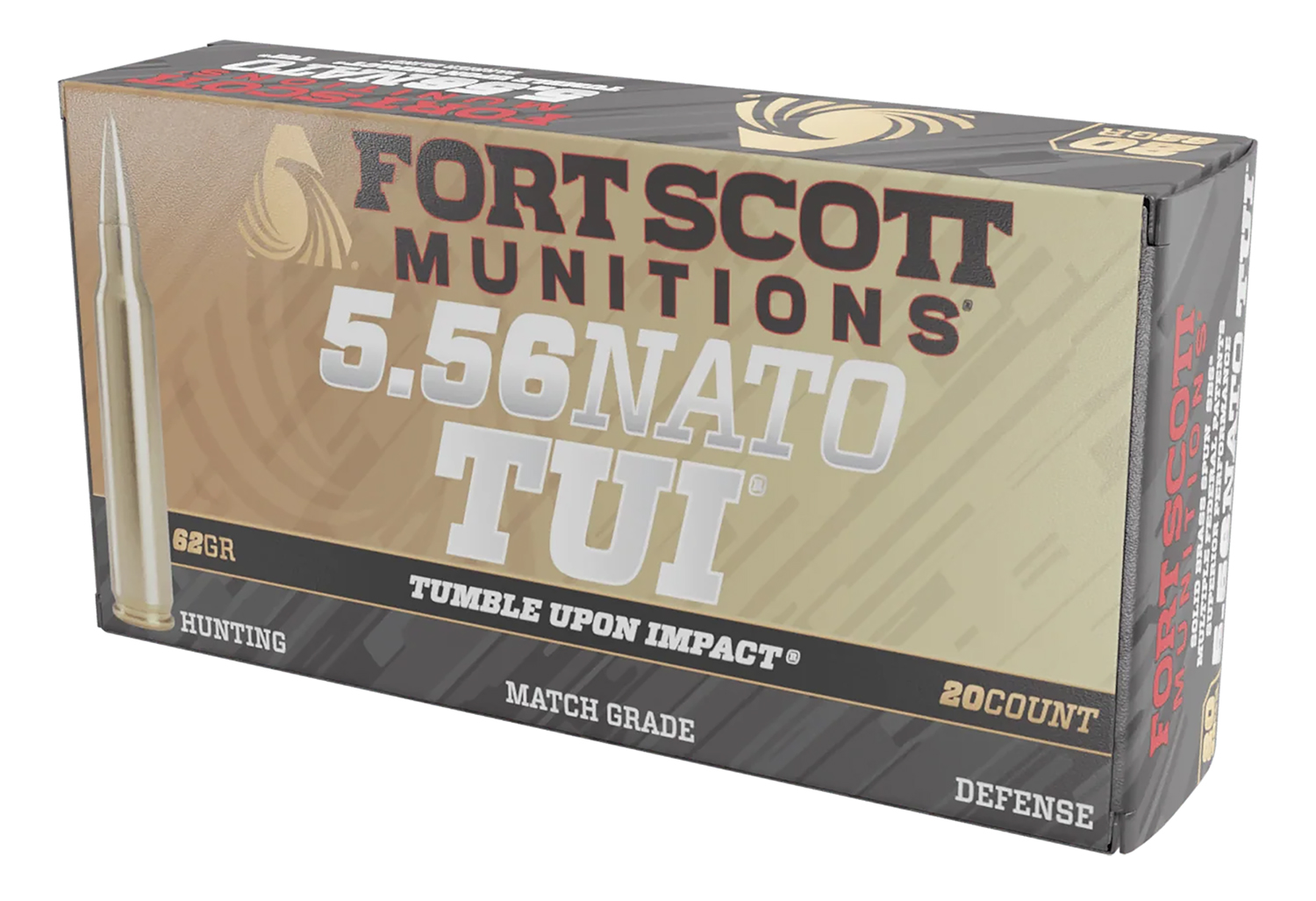 FORT SCOTT MUNITIONS Tumble Upon Impact (TUI) - Jimmy's Cree view 2