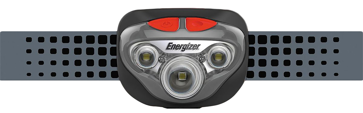 Energizer HDDIN32E Vision HD+ Focus 45/400 Lumens Red/White LED Bulb Gray 85 Meters Distance 30 Meters Distance