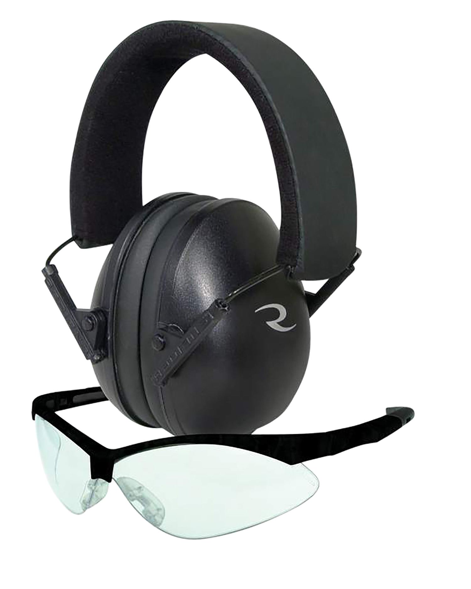 Radians Combo Set -Lowset Black EM with Outback Black Clear Glass NRR 21