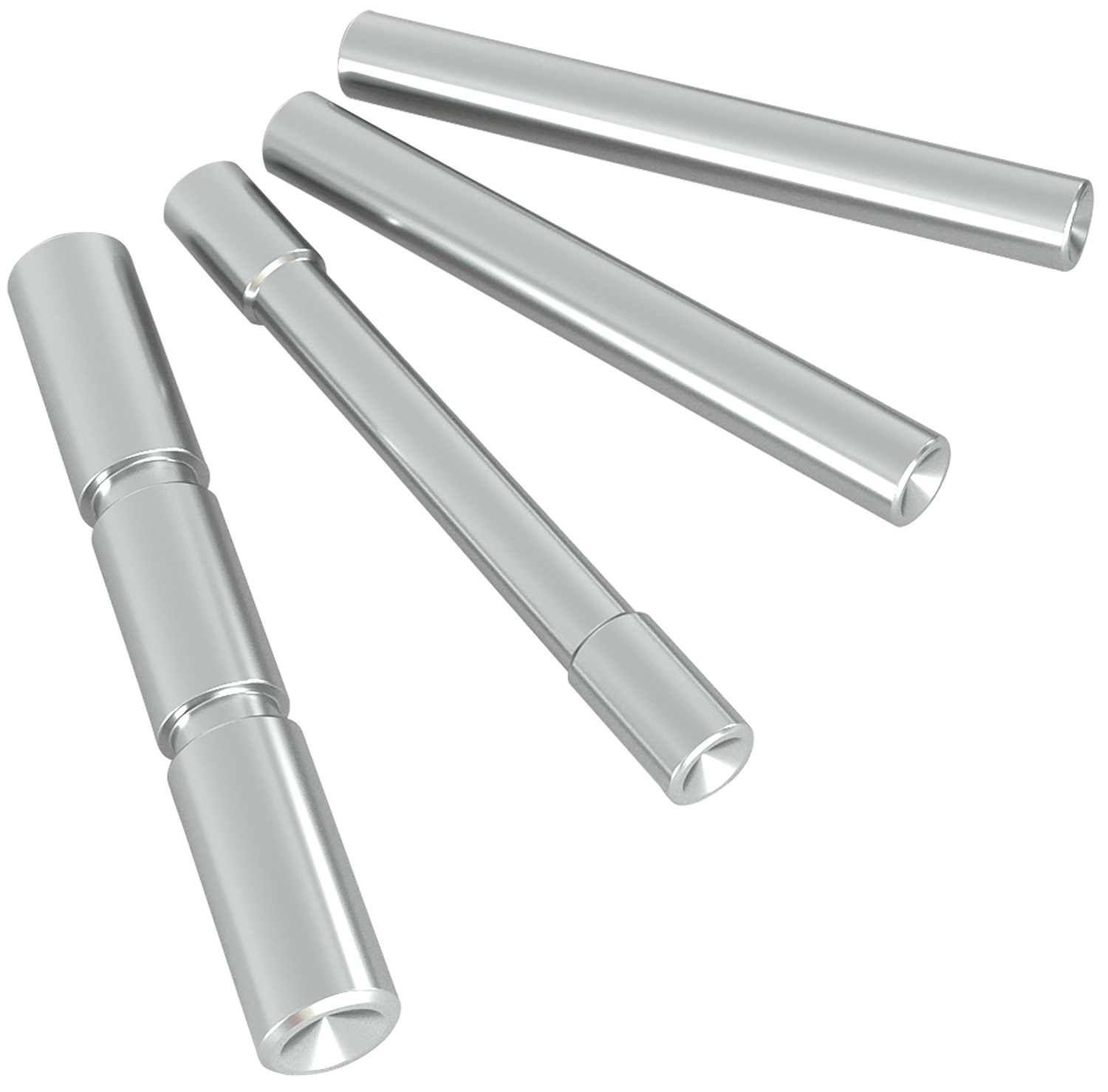 Cross Armory CRG4PSSV 4 Pin Set Silver 4140 Steel for Most Glock Gen4