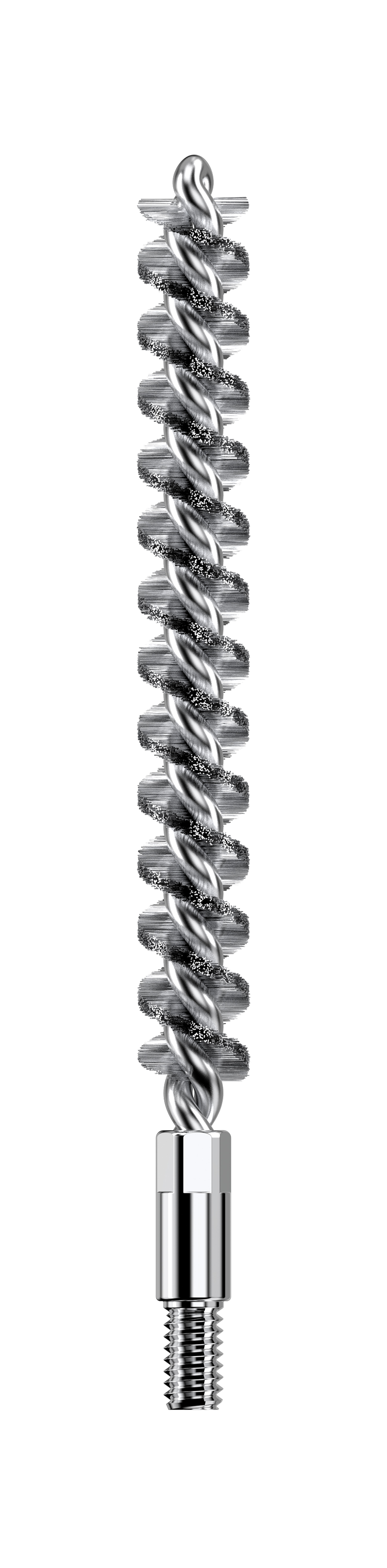 Real Avid AVBMSB65MM Bore-Max Speed Brush 6.5mm Rifle Nickel Plated Bronze Brush