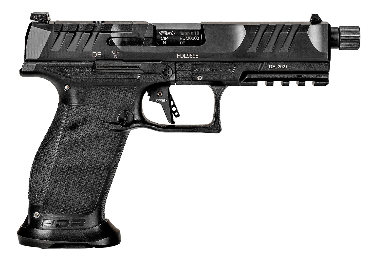 Walther Arms PDP Full Size 9mm Luger - 2A in MD view 2
