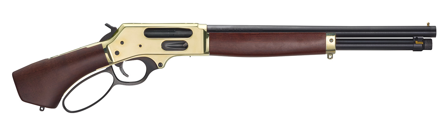 Henry Lever Action Brass Axe 410 GA Shotgun 5rd Magazine 2.5" Chamber 15.14" Barrel Walnut