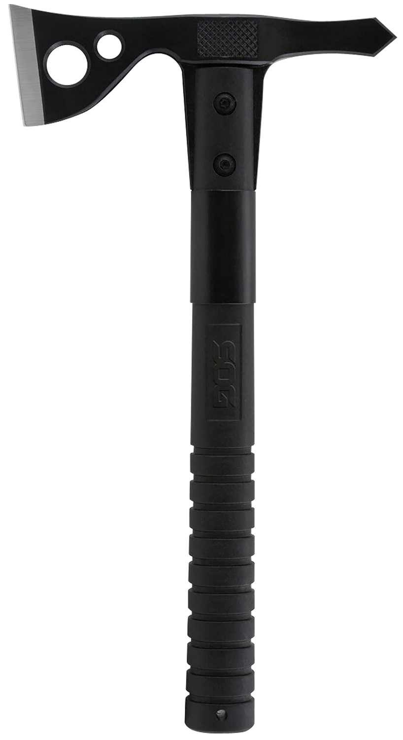 S.O.G SOGF06TNCP FastHawk 2" Blade 420HC SS Blade Black Side Hammer Checkering w/"SOG" GRN Handle 12.50" Long Tomahawk