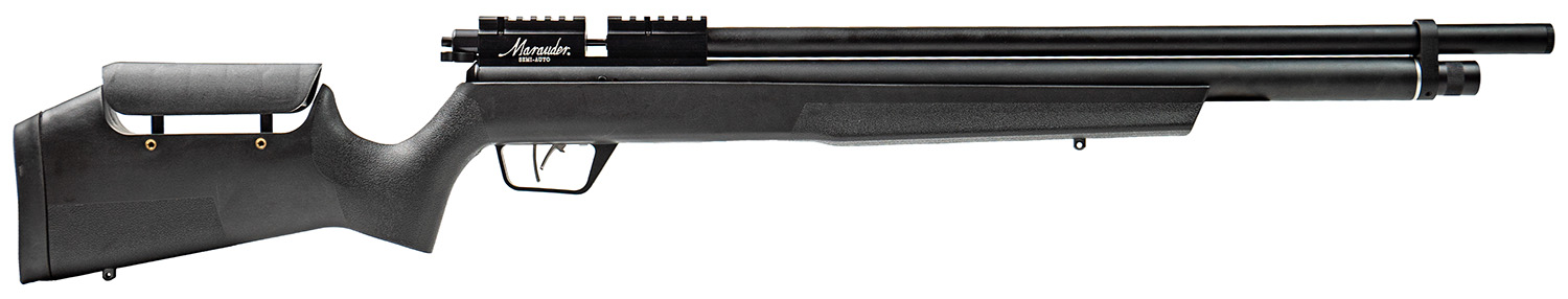 Crosman BP22SAS Marauder Air Rifle PCP 22 10+1 Shot Black Black Receiver Black Fixed w/Adj Cheek Rest Stock