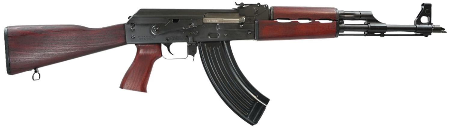Zastava Arms Usa ZR7762SR ZPAPM70 7.62x39mm 30+1 16.30" Black Chrome Lined Steel Barrel, Black Serbian Red Wood Handguard, Serbian Red Wood Fixed Stock, Serbian Red Wood Grip