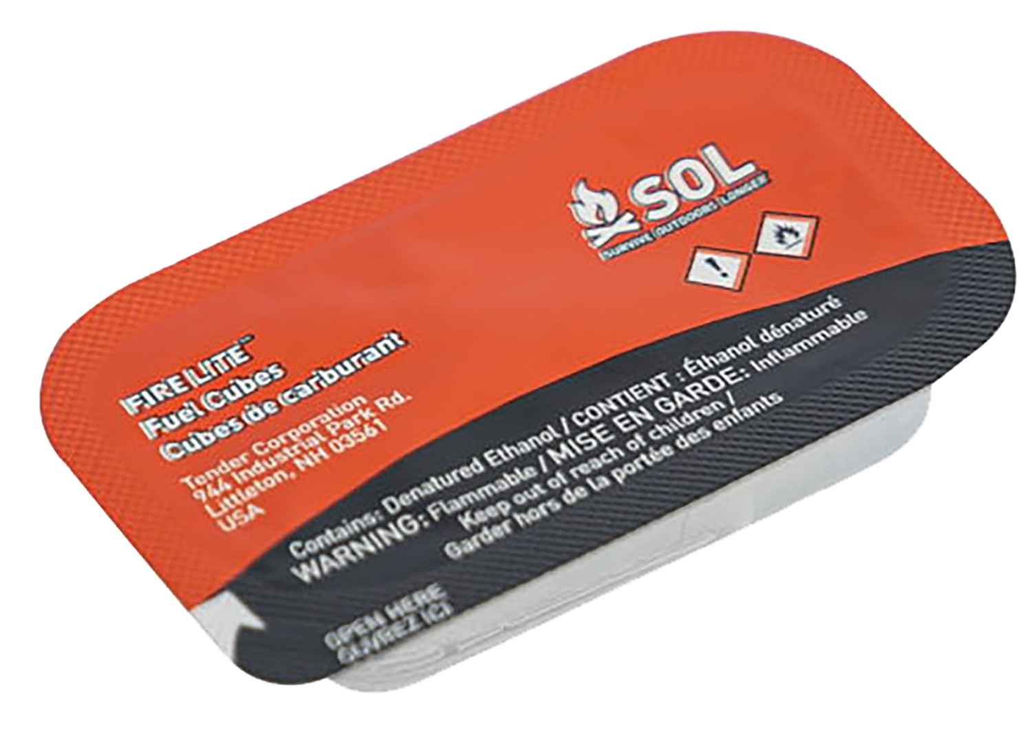 Survive Outdoors Longer 01401239 Fire Lite Fuel Cubes 4 Packs of 12 Cubes