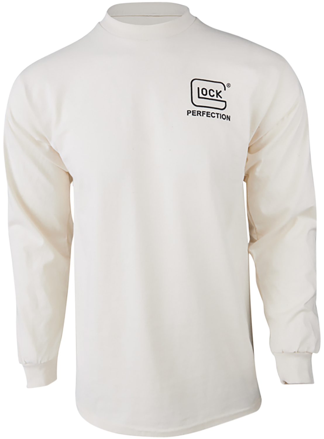 Glock AP96074 Born In Austria  Tan Pre-Shrunk Cotton Long Sleeve XL