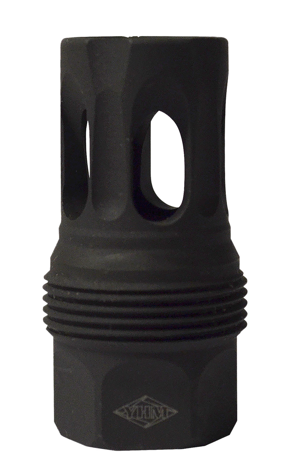 Yankee Hill 444524B sRx Q.D. Flash Hider Short Black Phosphate Steel with 11/16"-24 tpi for sRx Adapters